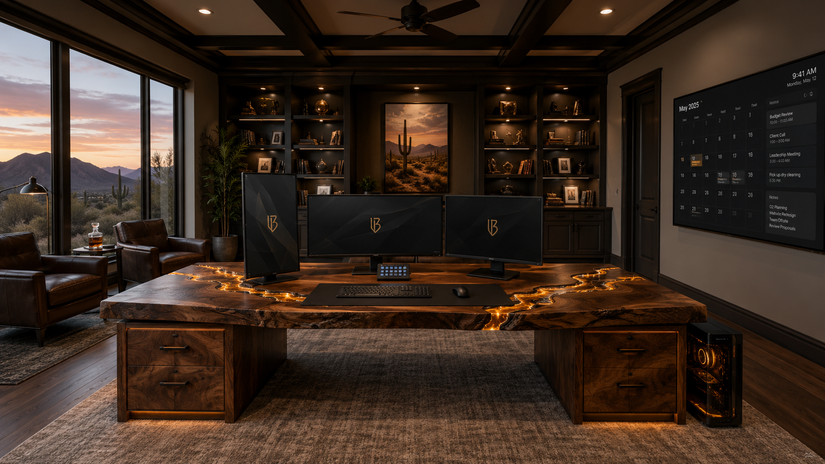 Desert River-Desk Executive Office preview