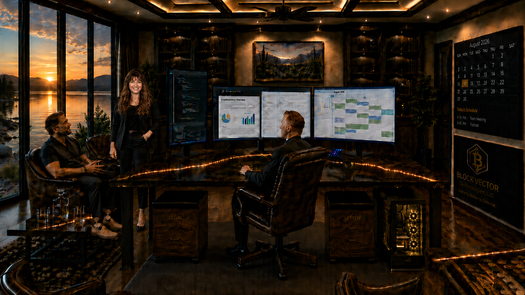 Lakeside Command-Center Meeting Office preview