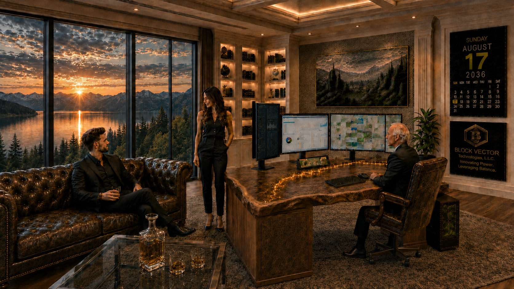 Light Lakeside Executive Meeting Office preview