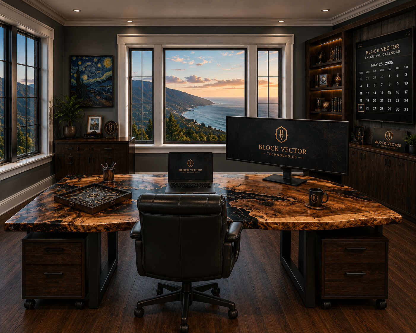 Cased Window Executive Office preview