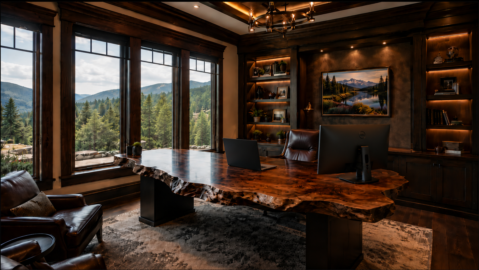 Rustic Luxury Mountain Office preview