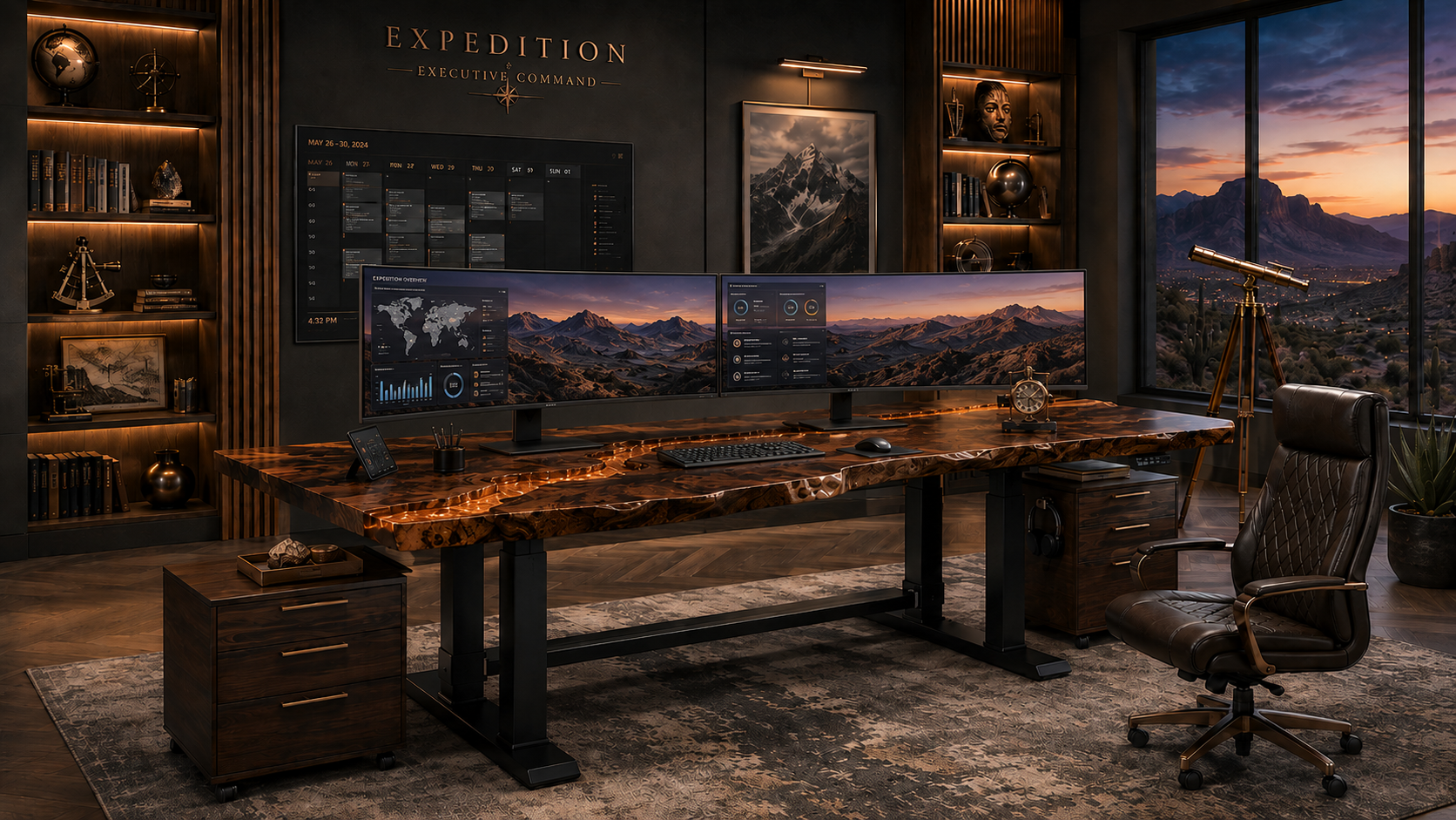 Sunset Expedition Command Center preview